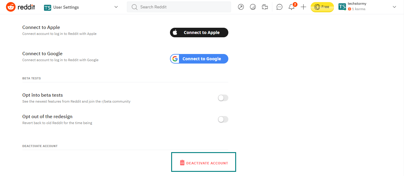 How to Delete Your Reddit Account  Tech Stormy