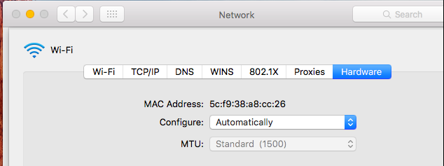 Find IP Address, MAC Address, and Other Network Connection Details on macOS X