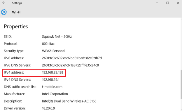 Find IP Address, MAC Address, and Other Network Connection Details on Windows 10