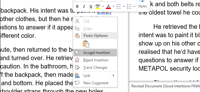 How to Use Microsoft Word’s Compare Feature
