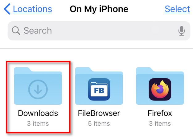 How to Find Downloaded Files on an iPhone or iPad