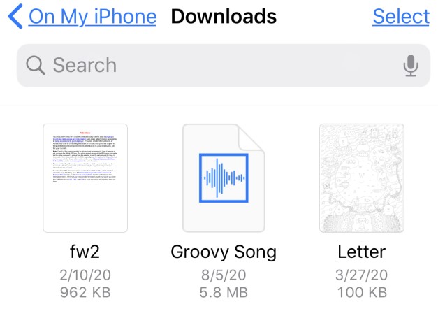 How to Find Downloaded Files on an iPhone or iPad