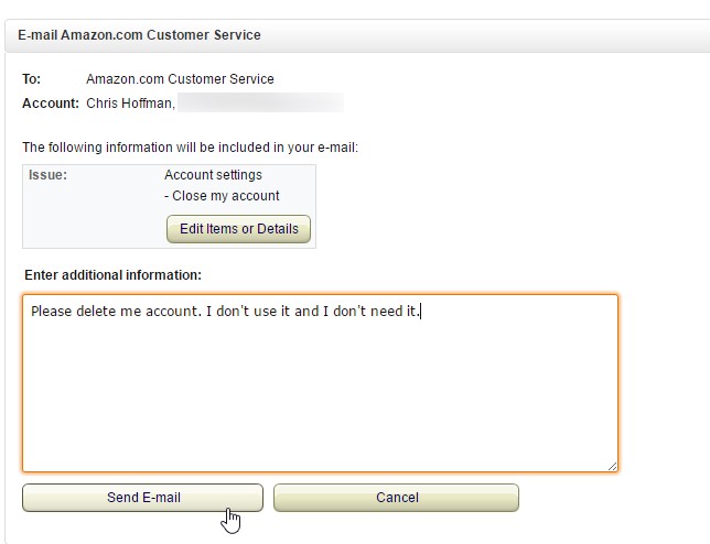 How to Delete Your Amazon Account