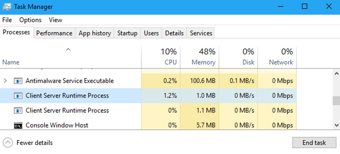 What Is Client Server Runtime Process (csrss.exe), and Why Is It Running On My PC?