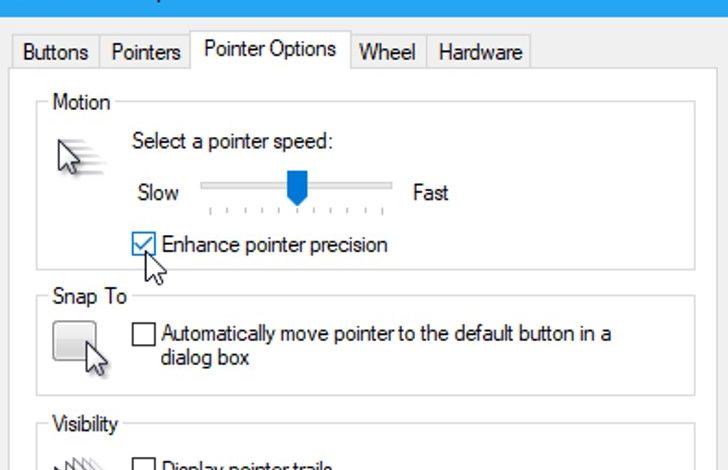 What Is “Enhance Pointer Precision” in Windows?