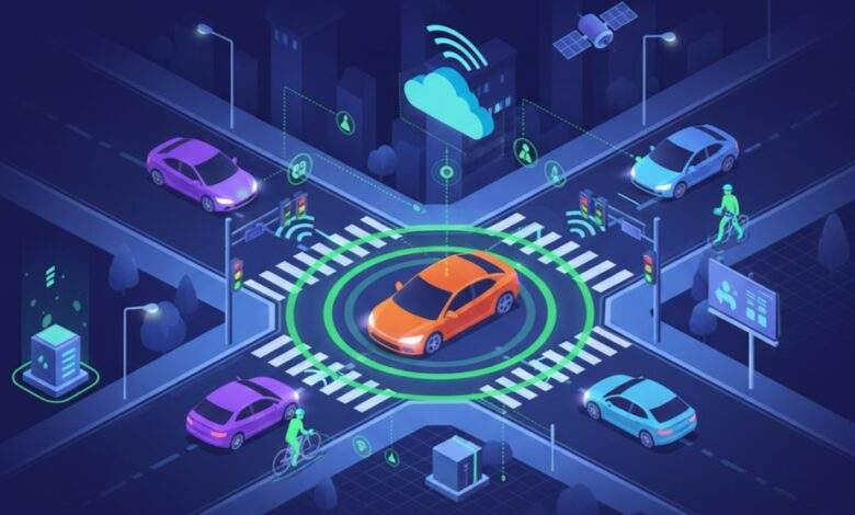 connected cars using V2X technology