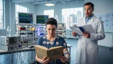 Scientist observes importance of reading experiment