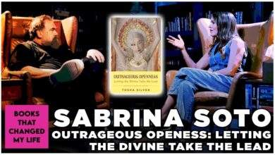 Sabrina Soto discussing Outrageous Openness by Tosha Silver on Books That Changed My Life