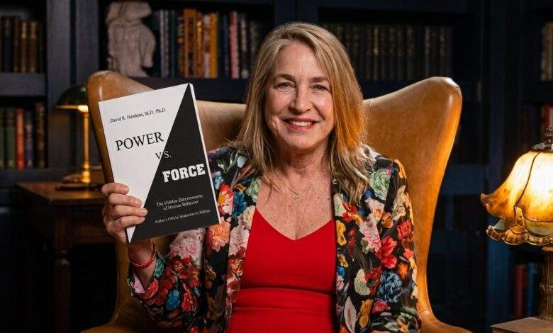 filmmaker Marcia Kimpton reflecting on consciousness frequency and spiritual transformation through literature