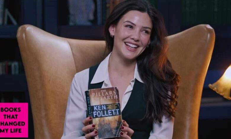 actress Danielle Campbell reflecting on resilience power and human nature through Ken Follett's epic novel