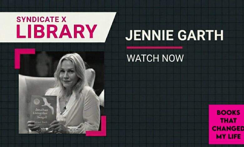 actress Jennie Garth reflecting on radical acceptance self-trust and personal rebellion through literature