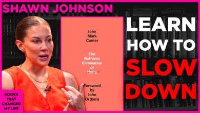 Olympic gold medalist Shawn Johnson reflecting on slowing down intentional living and stepping away from achievement culture