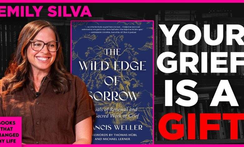 author Emily Silva reflecting on grief infertility healing and stillness through Frances Weller's powerful book